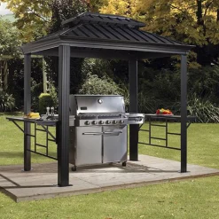 Messina BBQ 5 m² Paviljong för Uteplats