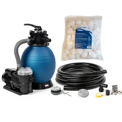 MF- 250 Pump, Filterfiber, Genomföringssats & Slang