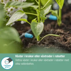 Micro-Drip Inline Ställbar