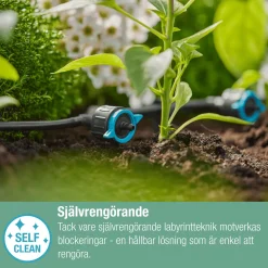 Micro-Drip Inline Ställbar Tryckreglerande