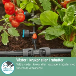 Micro-Drip Inline Ställbar Tryckreglerande