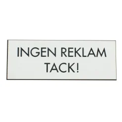 Millers Ingen Reklam Vit