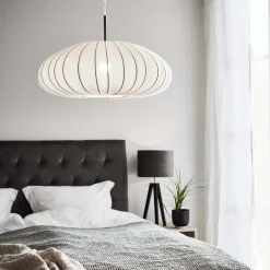 Mist Vit Pendel i Stål