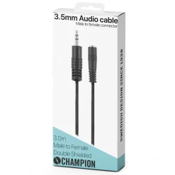 3,5mm - 3,5mm Hane-Hona 3.0m