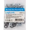 Monteringssats M6 Serverskåp för Rack/Väggskåp 20-pack