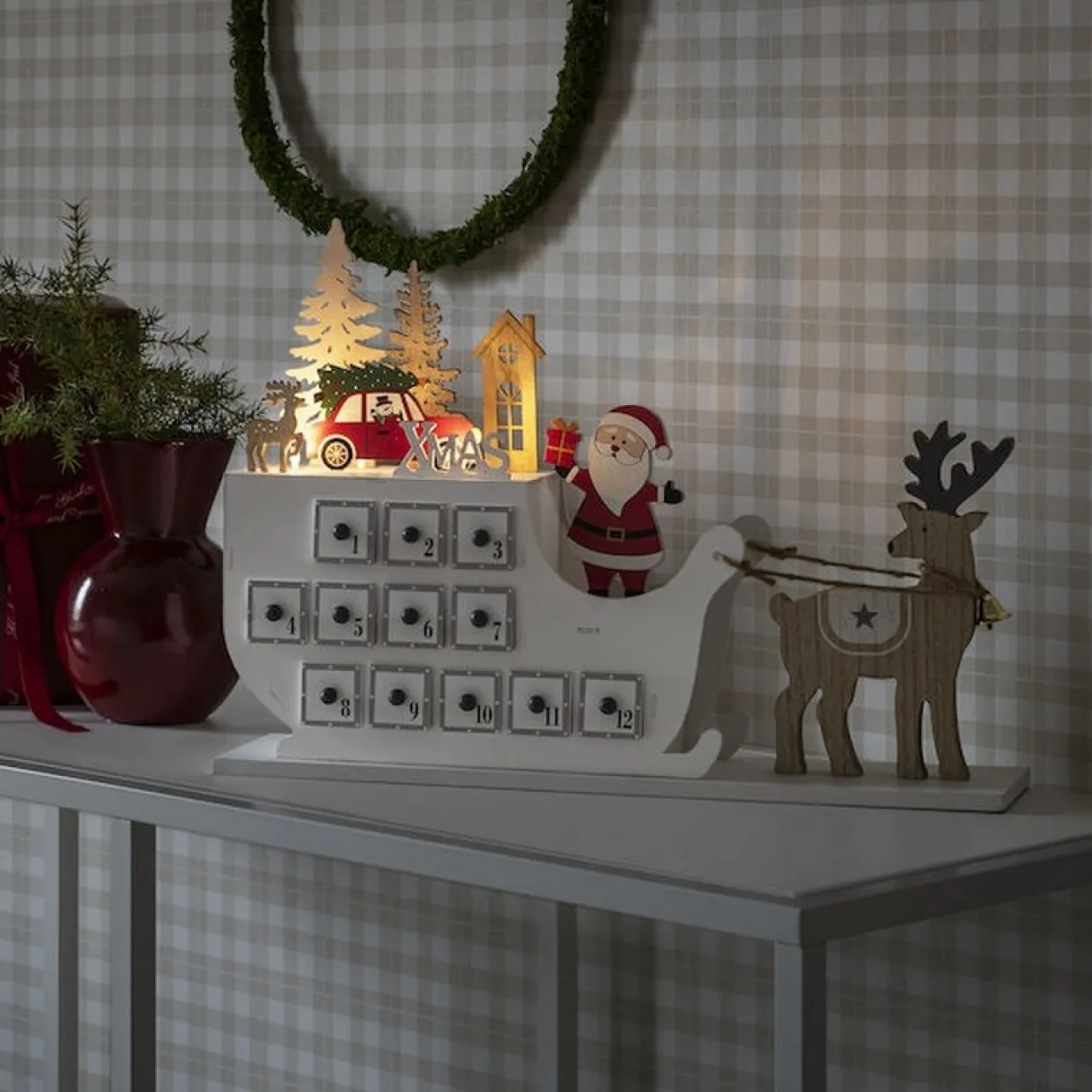 Motiv Trä LED