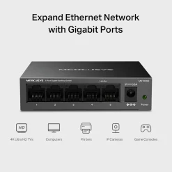 MS105GS 5-Port Gigabit