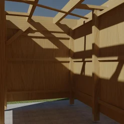5,8 m2 tillbehör till Carport Karl