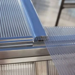 Multi Line Mythos Aluminiumram med UV-Skyddat Polykarbonatglas, 5.7 m²