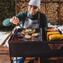 Naked Chef XS Cortenstål Bordsgrill