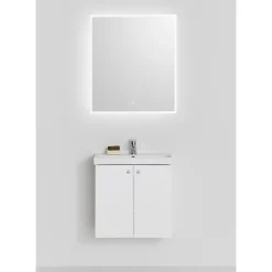 Neat 550 med Luckor och Spegel Store Square LED