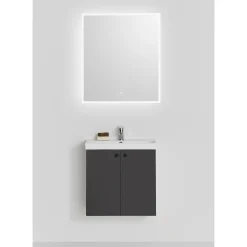 Neat 550 med Luckor och Spegel Store Square LED