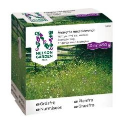 Ängsgräs med Blommor