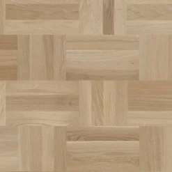 Noble Ek Art Deco Parkettgolv med Holländskt Mönster