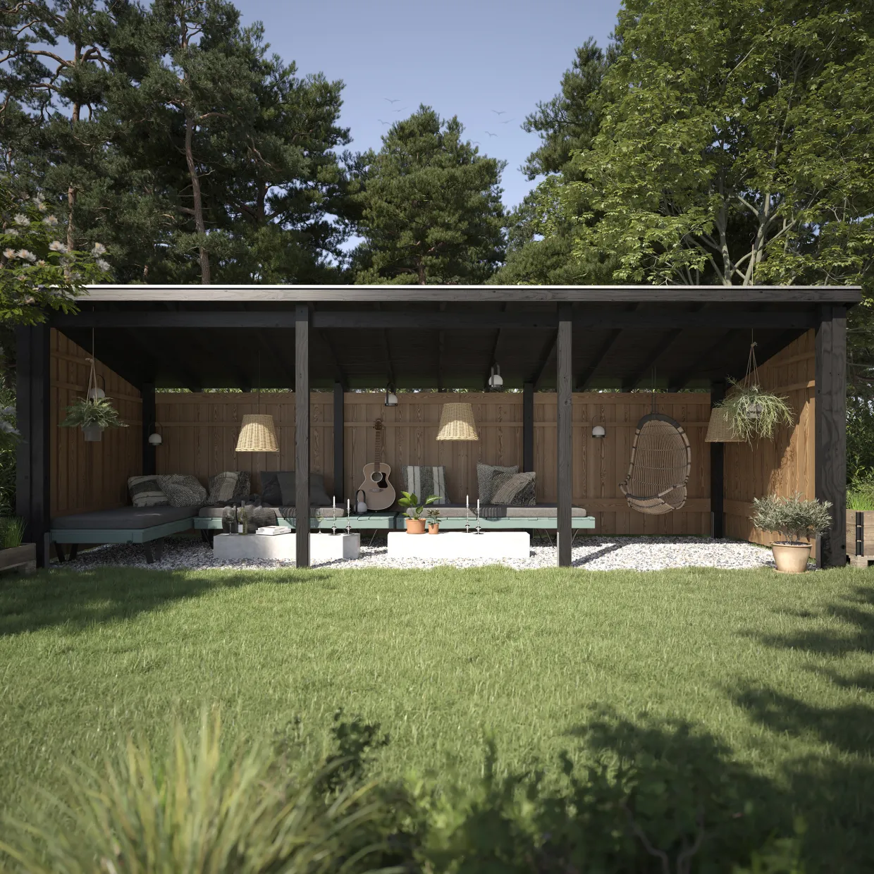 Nordic Multi Trädgårdshus 14 m²