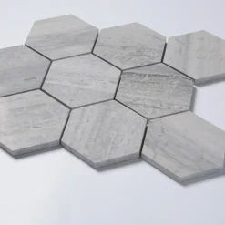 Norway Blue Hexagon Polerad 10x10 cm