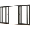 NTech Aluminium 4-Delad BlackLine Svart