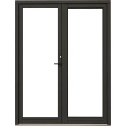 NTech Helglasad Aluminium BlackLine Svart
