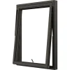 NTech 3-Glas Aluminium BlackLine Svart