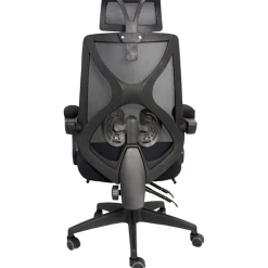 Office Pro Stol med Andningsväv & Utdragbart Fotstöd