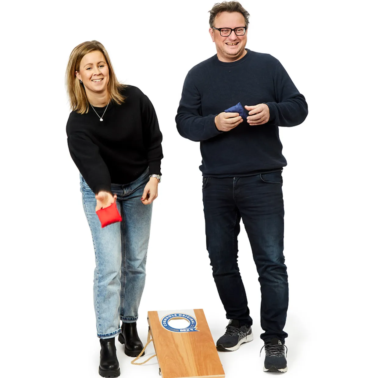 Original Cornhole-set i Trä
