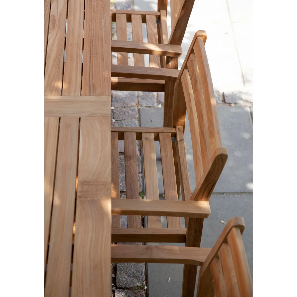 Oxford/Rosenholm Teak 210x90 cm