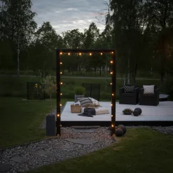 Partyslinga Startset E27 20 st LED-lampor Amber