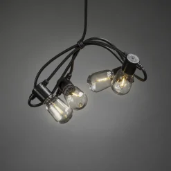 Partyslinga Startset E27 20 st LED-lampor Amber