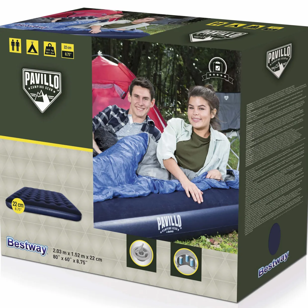 Pavillo 203 x 152 x 22 cm
