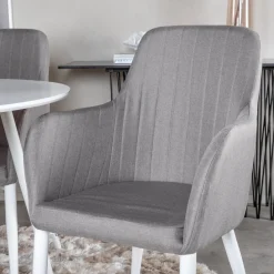 Plaza Runt Matbord Ø100 cm & 4 Comfort Stolar