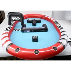 Poolrace Mega Dunder med 2 st Radiostyrda båtar