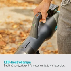 PowerJet 18V P4A Komplett (2,5Ah batteri + standardladdare)