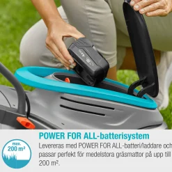 PowerMax 32/18V P4A med Batteri och Laddare