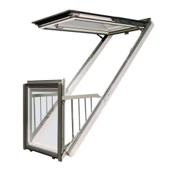 Premium 3-Glas Balkongfönster FGH-V P5