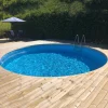 Premium Inbyggd Rund Ø420 cm D:120 cm inkl SF8 Stege och Tillbehör
