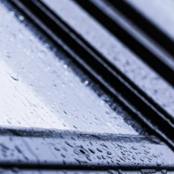 Premium Pivåhängt 2-Glas Aluminium