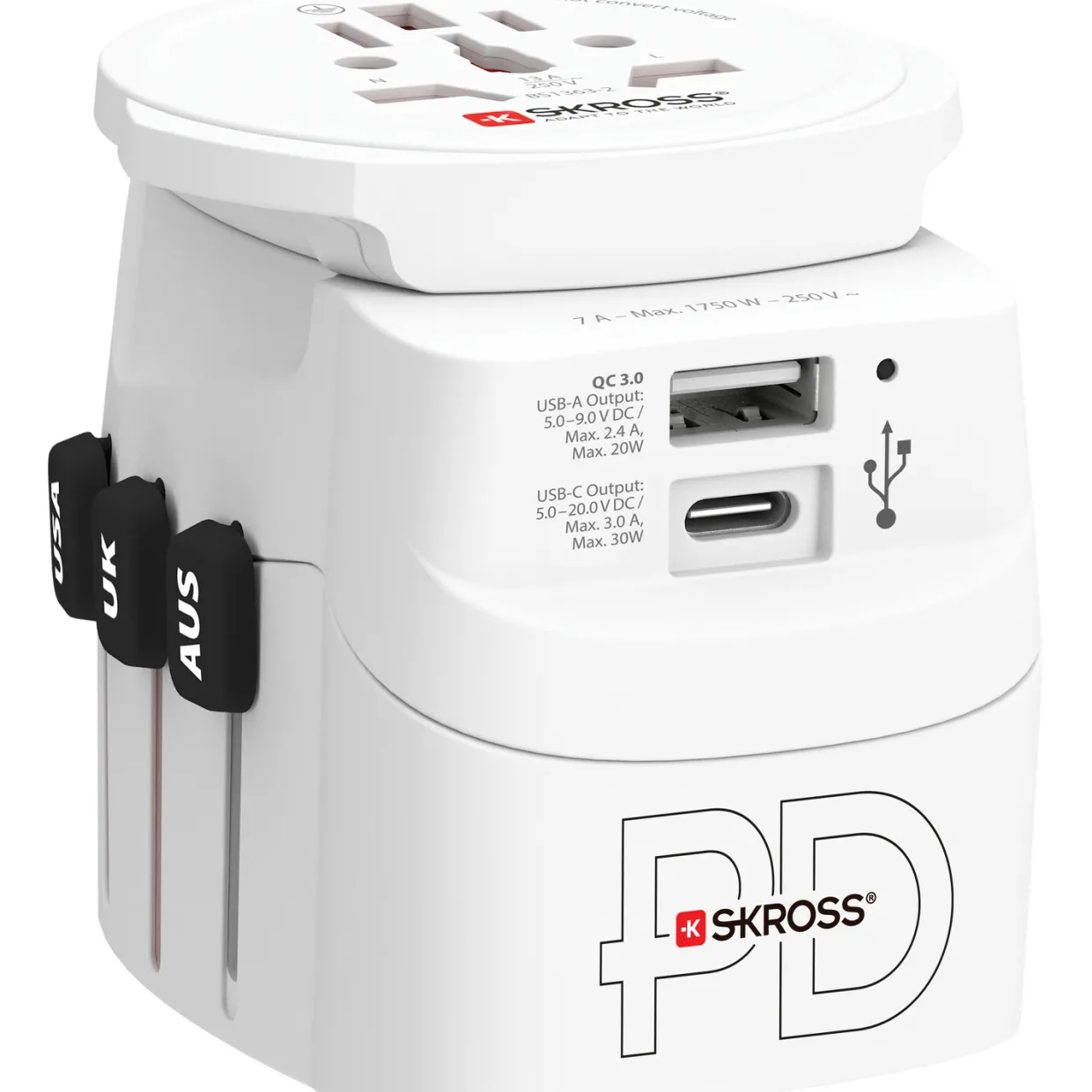 PRO Light USB AC30PD World PD 30W Jordad