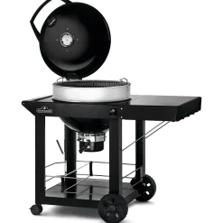 PRO22K-C-3 Svart Klotgrill med Gjutjärnsgaller & Integrerad Termometer