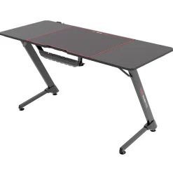 Pro 140x60 cm Svart med Integrerad Musmatta