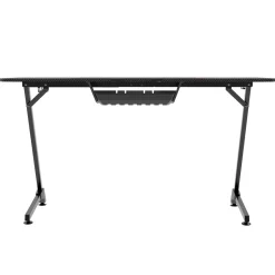 Pro 140x60 cm Svart med Integrerad Musmatta