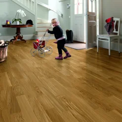 Pure Ek Nature DuoPlank, Mattlackat 2-Stav Parkettgolv