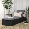 Quad Svart Konstrotting Utomhus