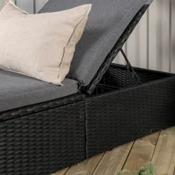 Quad Svart Konstrotting Utomhus