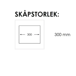 Radius 230 BX Rostfri Stål Diskho Kök