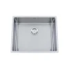 Radius 500X Rostfri Enkel med Korgventil & Vattenlås