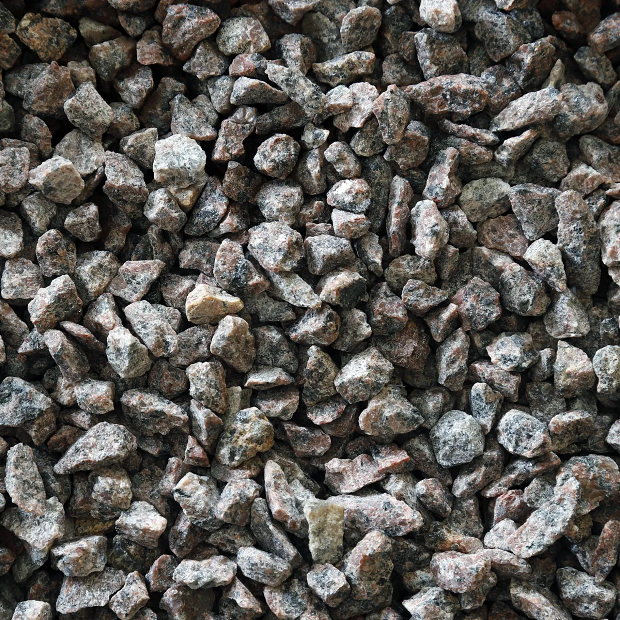 Röd Granitkross 8-11 mm, 1000 kg Säck