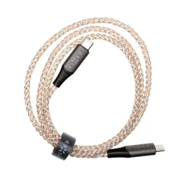RGB LED 60W USB-C/C Fibre Cable 1.2m Multicolor