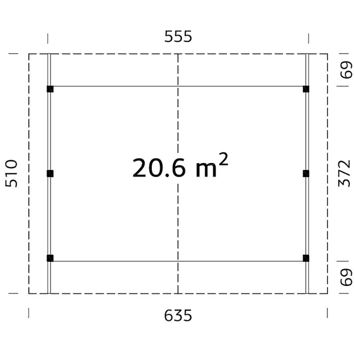 Robert 20,6 m2