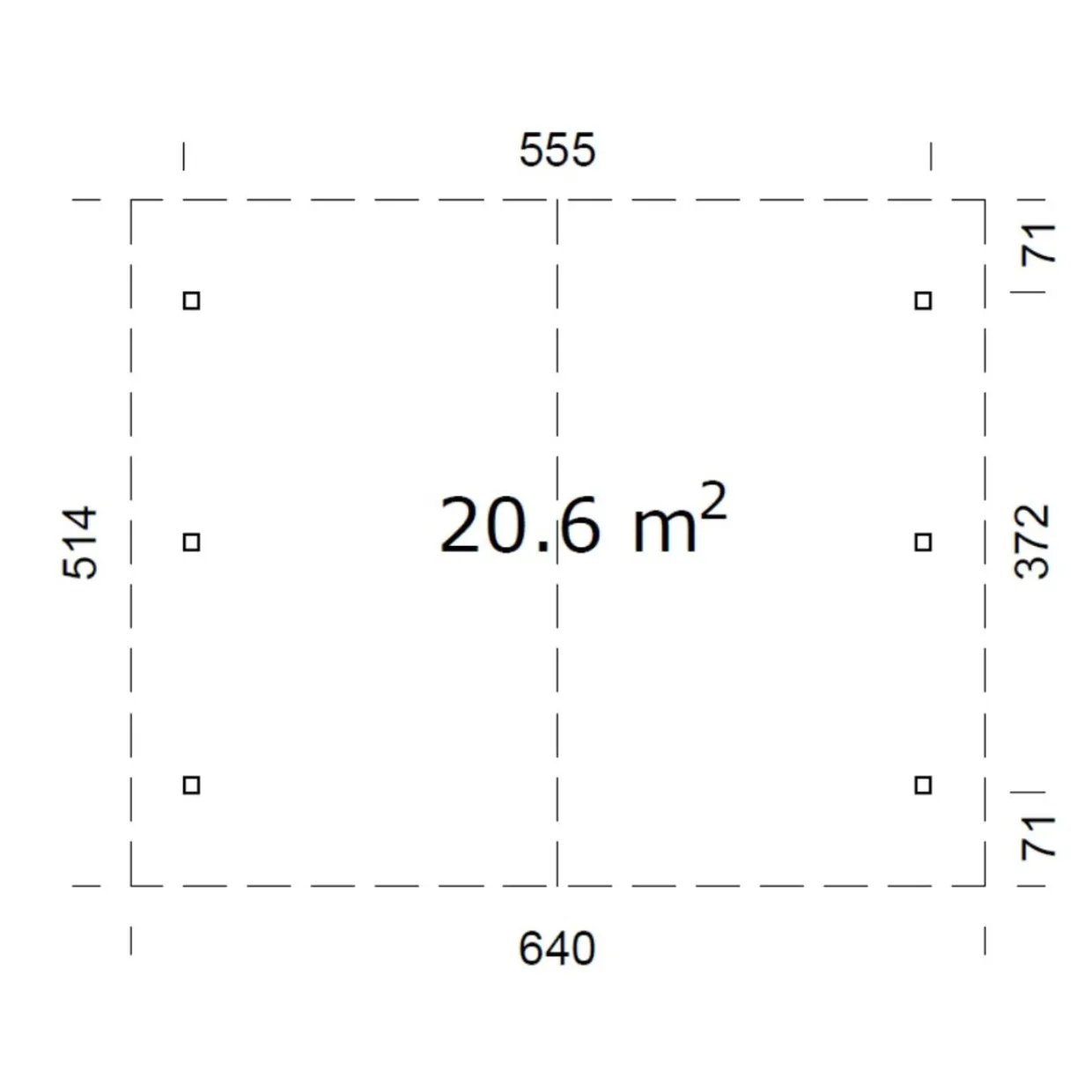 Robert 20,6 m2