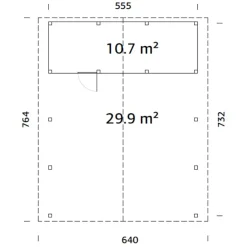 Robert 40,6 m2 med Förråd